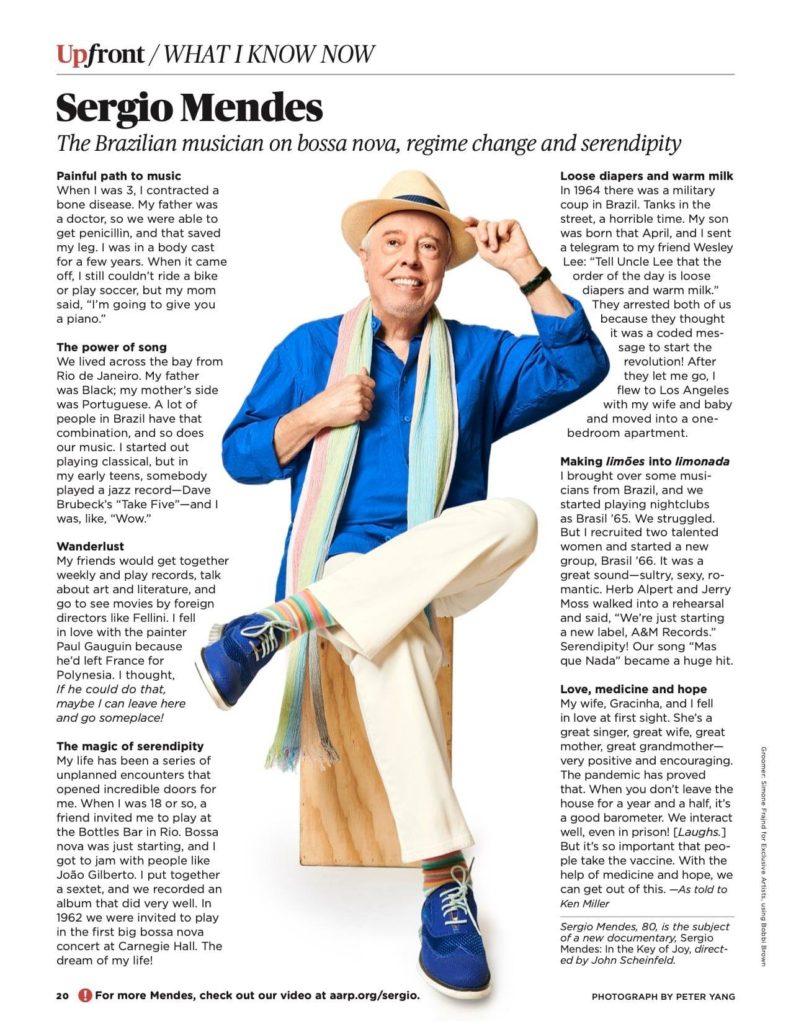 Sergio Mendes AARP